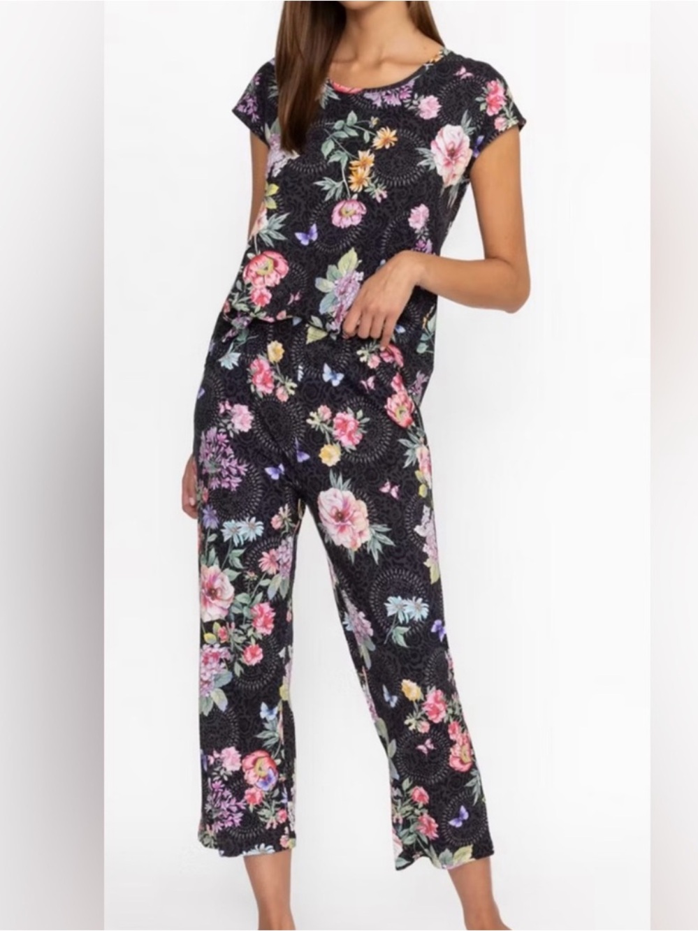 Johnny was Bobby Cropped pajamas set size M